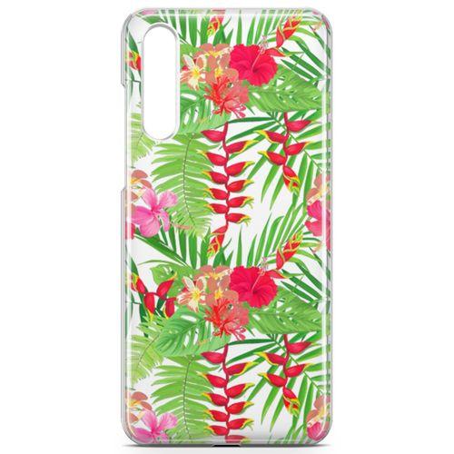 Huawei P20 Pro Kılıf Hatmi Çiçeği Arka Kapak Koruma Desenli Full Koruyucu