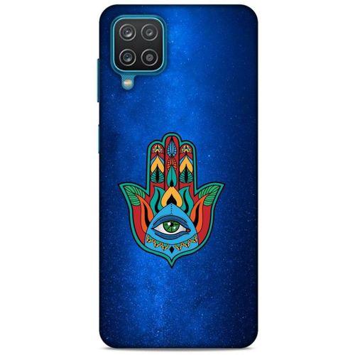 Lopard Samsung Galaxy A12 Uyumlu Kılıf Nazarium (30) Silicone Case