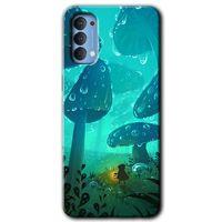OPPO Oppo Reno 4 Kılıf HD Desen Baskılı Arka Kapak - Silhoutte Dropss