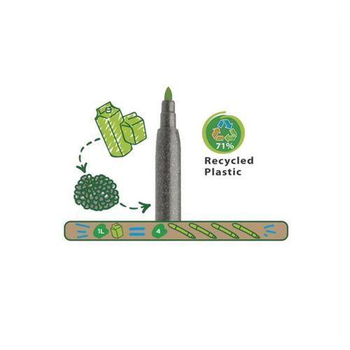 Çocuk Carioca Eco Family Joy Süper Yıkanabilir Keçeli Boya Kalemi 12'Li