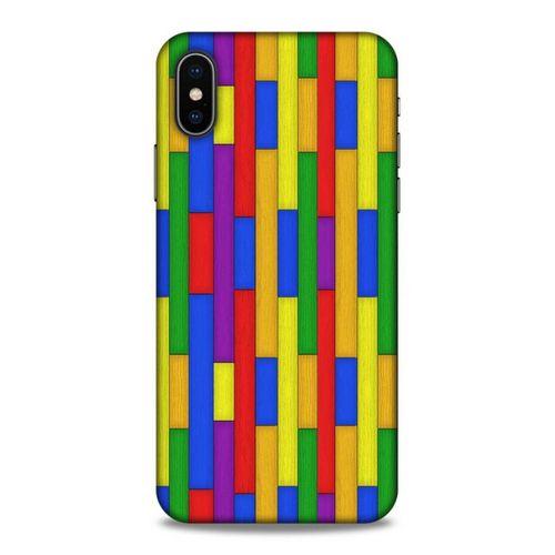 Lopard Apple iPhone XS Uyumlu Kılıf Wood'X (23) Ultra Koruma Kılıfı Baskılı