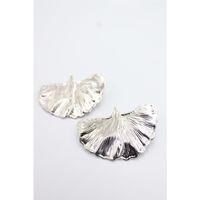 Yaprak Küpe - Gümüş