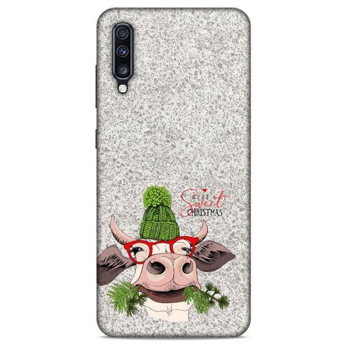 Animax Bereli İnek Samsung Galaxy A70s Kılıf Desenli Silikon