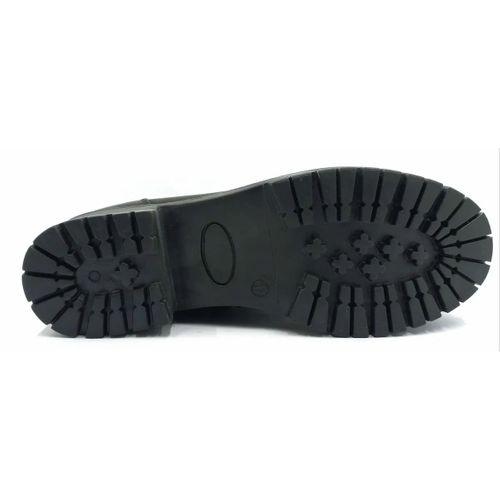 PUNTO 237104 Siyah 5 Cm Fermuarlı Kadın Bot