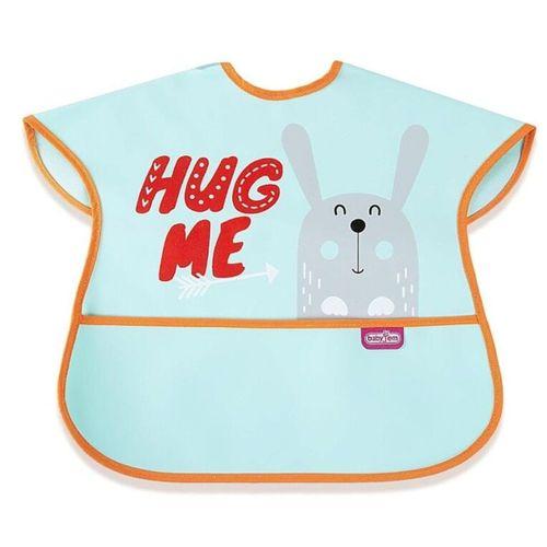 Babyjem BabyJem Poli Muşamba Büyük Mama Önlüğü 029 Yeşil