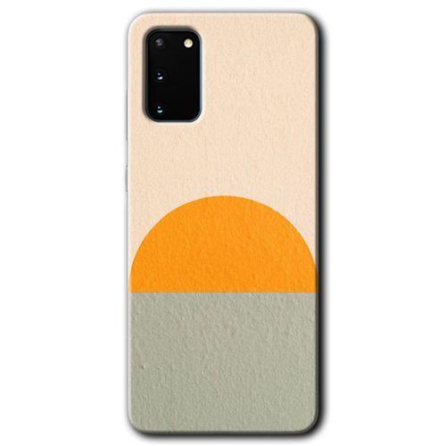 Potkal Hediye Fabrikası Samsung Galaxy S20 Kılıf HD Desen Baskılı Arka Kapak - Color Wall