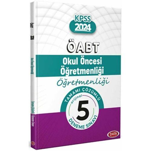 ÖABT Okul Öncesi Öğretmenliği Tamamı Çözümlü 5 Deneme Data Yayınları
