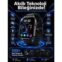 Akıllı Saat Tema Değiştirme Uyku Ve Sağlık Takibi Sesli Asistan Bildirim Görme Yeni Nesil