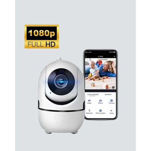 Full Hd 1080p Kablosuz Pan & Tilt Güvenlik Kamerası – Hareket Takipli Ve İki Yönlü Sesli