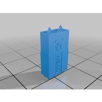 3D baskı Battle Cats silgi kedi figürü (Bu ürün Sadece Plastik parçadır - Almadan Önce Soru Sorabilirsiniz)