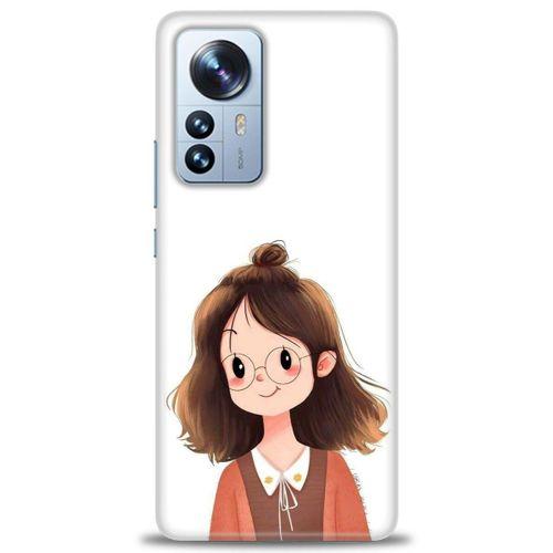 Xiaomi Mi 13 Lite Kılıf HD Baskılı Kılıf - Tatlı Kız + Tam Ekran Koruyucu