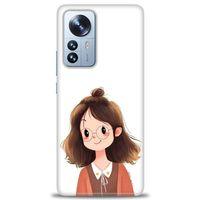 Xiaomi Mi 13 Lite Kılıf HD Baskılı Kılıf - Tatlı Kız + Tam Ekran Koruyucu
