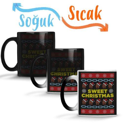 Luke Cage Sweet Christmas Sihirli Kupa Bardak Porselen