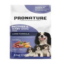 Pronature Mother&amp;Baby Cat Kuzu Etli Anne ve Yavru Köpek Maması 3 Kg