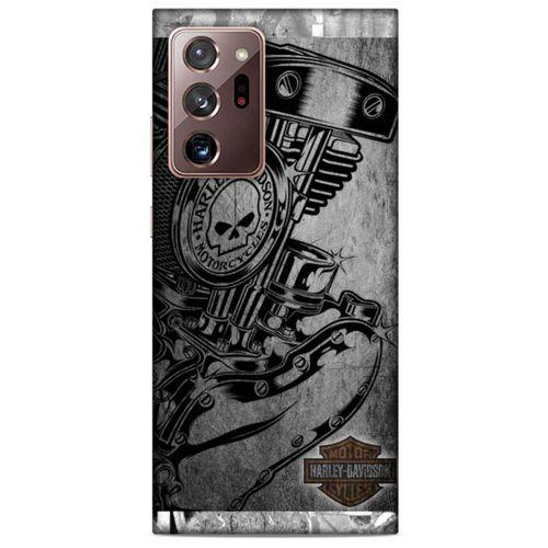 Samsung Galaxy Note 20 Ultra Uyumlu Kılıf Motorsiklet (41) Tank Kılıf Harley