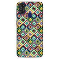 Ethnic Culture (15) Samsung Galaxy M21 Kılıf Silikon Kapak Desenli