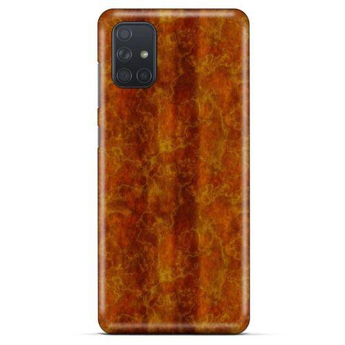 Mermer Desenli (38) Tema Neo Hybrid Kılıf Kehribar Samsung Galaxy M51 Kılıf