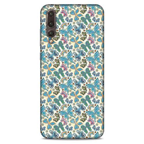 Huawei P20 Pro Kılıf Kelebek Etkisi (18) Telefon Kılıfları Şeker Pembe