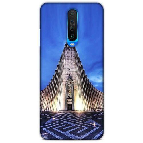 Xiaomi Poco X2 Kılıf Dünya Mimarisi (38) Neo Hybrid Kılıf Church of Hallgrimur