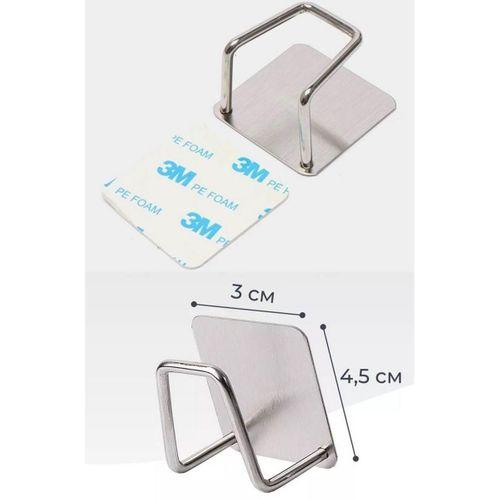Zhltools Inox Çelik Çok Amaçlı Askı - Banyo Askısı - Mutfak Askısı Profesyonel 4 lü SET