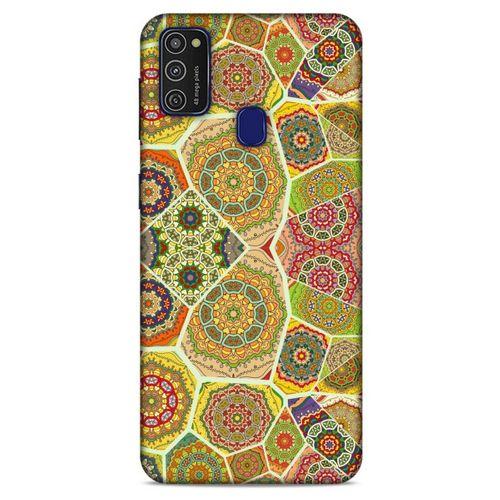 Ethnic Culture (57) Samsung Galaxy M21 Kılıf Silikon Kapak Desenli