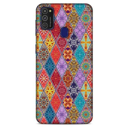Ethnic Culture (4) Samsung Galaxy M21 Kılıf Silikon Kapak Desenli