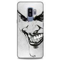 Samsung Galaxy S9 Plus Uyumlu Kılıf Joker (8) Baskılı Kılıf Beyaz