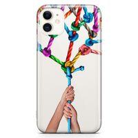 Apple iPhone 11 Kılıf Bağlılık Arka Kapak Koruma Desenli Full Koruyucu