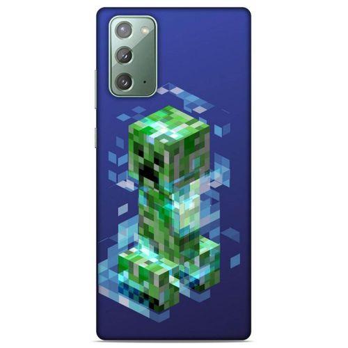 Lopard Samsung Galaxy Note 20 Uyumlu Kılıf PiXel (37) Silicone Cover Creeper MC