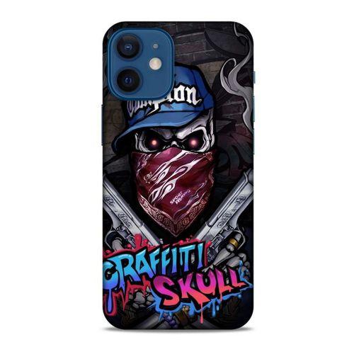 Apple iPhone 12 Mini Uyumlu Kılıf Motorsiklet (33) Hybrid Kılıf Harley Davidson