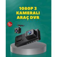 Full Hd 1080p Araç Kamerası | Gece Görüşlü, Döngü Kayıt Ve Geri Görüş