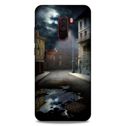Lopard Xiaomi Pocophone F1 Uyumlu Kılıf Manipülasyon ☻ (25) Antişok Kapak Baskılı