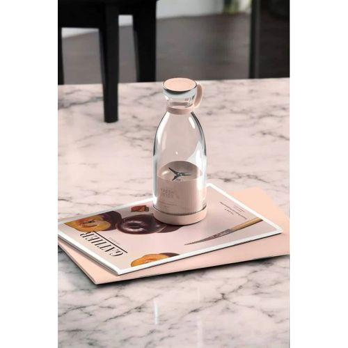 Bardak Blender Smoothie Meyve Sıkacağı Şarjlı Cam Taşınabilir