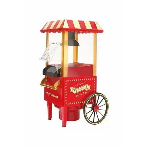 Yağsız Mısır Patlatma Popcorn Makinesi Kırmızı