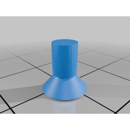 4mm Dişsiz Bağlantı Somun Aparatı – 3D Baskı Mekanik Parça (Bu ürün Sadece Plastik parçadır - Almadan Önce Soru Sorabilirsiniz)
