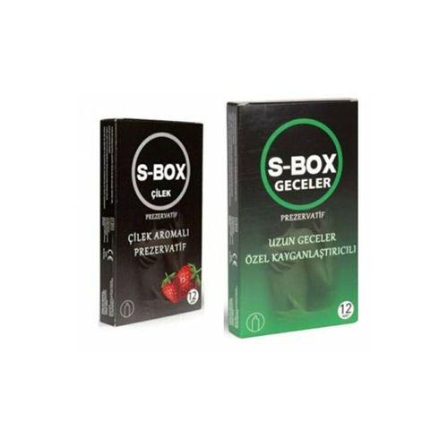 Prezervatif Seti Çilek 12 Li + Uzun Geceler 12 Li