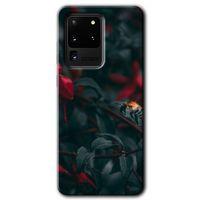 Galaxy S20 Ultra Kılıf HD Desen Baskılı Arka Kapak - Avcı Arı + Kırılmaz Cam