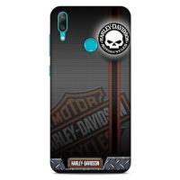 Huawei Y7 Prime 2019 Uyumlu Kılıf Motorsiklet (46) Core Armor Kılıf Harley