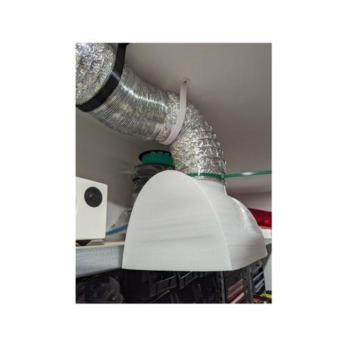 Egzoz Hava Duct Borusu 150mm Funnel Cone Kapak (Bu ürün Sadece Plastik parçadır - Almadan Önce Soru Sorabilirsiniz)