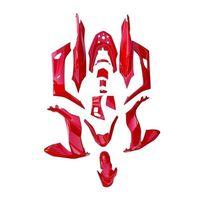 HONDA Honda Pcx 2021 - 2024 Uyumlu Komple Kaporta Seti Florasan Kırmızı