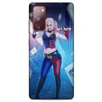 Samsung Galaxy S20 Fe Uyumlu Kılıf Harley Quinn (31) TPU Kılıf Lavanta mavisi
