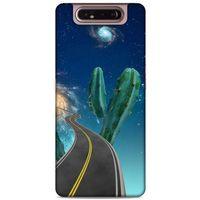 Lopard Samsung Galaxy A80 Uyumlu Kılıf Manipülasyon ☻ (27) Tasarımlı Kılıf Baskılı