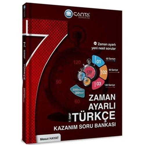 7. Sınıf Türkçe Zaman Ayarlı Kazanım Soru Bankası Çanta Yayınları Çanta Yayınları