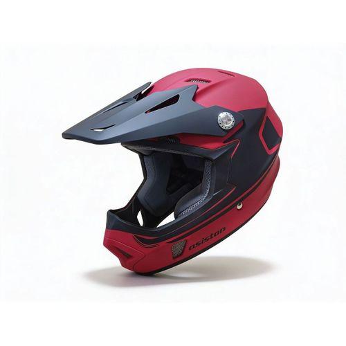 Fullface Kask Yetişkin Asistan Kırmızı Small