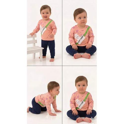 6/24 Ay Baskılı Penye Bebek Takımı