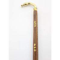 Pirinç At Büstü Baston Model 2