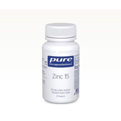 Pure Encapsulations Zinc 15 mg 30 Kapsül