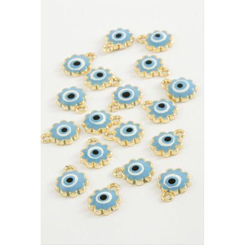 Çiçek Nazar Tek Kulplu Mineli Bileklik ve Kolye Ucu Aparatı 1 Adet