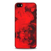 Mermer Kırmızı Apple Iphone 5 Kılıf