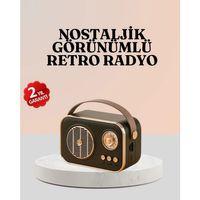 Bluetooth’lu Retro Radyo – Fm Destekli Nostaljik Hoparlör